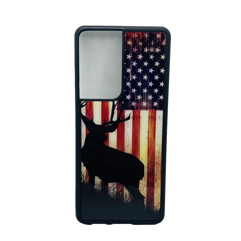 Galaxy S21 Ultra 6.8" Samsung Phone Case American Flag